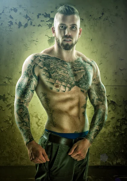 Hot male tattoos Stock Photos, Royalty Free Hot male tattoos Images |  Depositphotos
