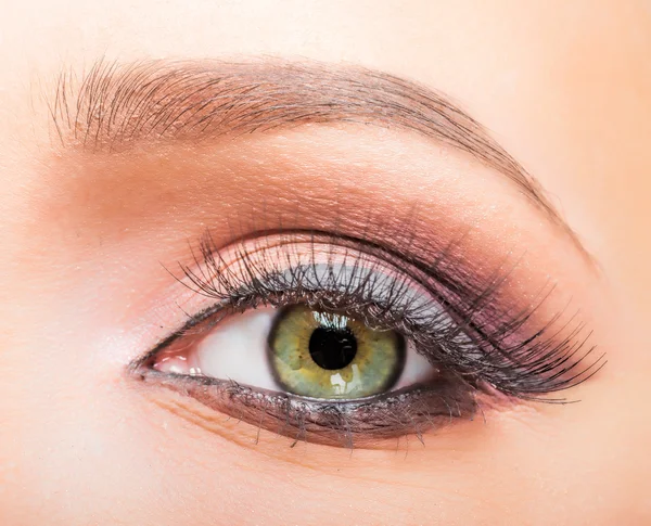 Eye with beautiful  makeup — Stock Photo, Image