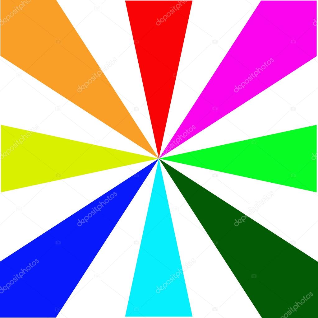 Color Spectrum Bars Background