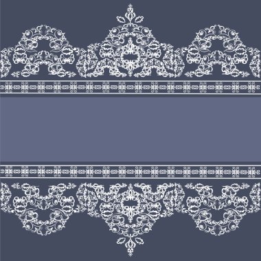 Vintage süs arka plan