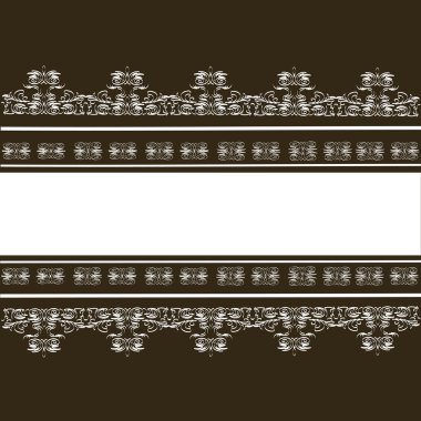 Vintage süs arka plan