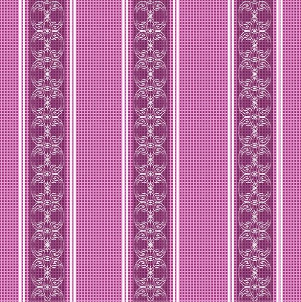 Vintage tablecloth seamless pattern — Stock Vector