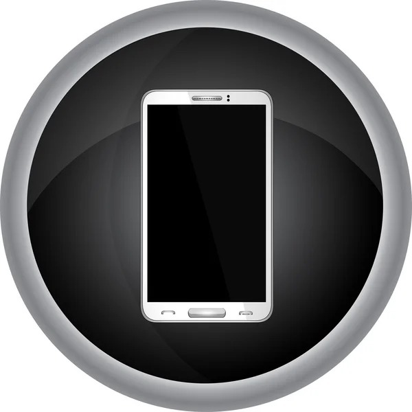 Téléphone icône signe — Image vectorielle