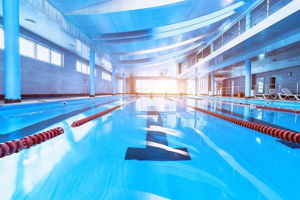 Lanes Competition Swimming Sports Pool Leisure Centre — Stock fotografie