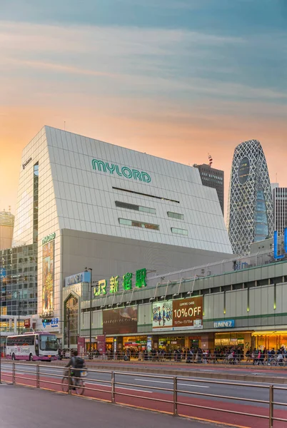 Tokyo Giappone Novembre 2019 Centro Commerciale Shinjuku Mylord All Angolo — Foto Stock