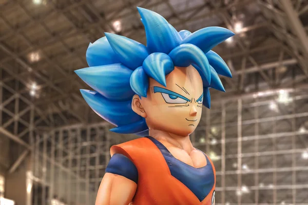 Chiba Japonya Aralık 2018 Son Goku Karakterinin Anime Manga Serisi — Stok fotoğraf