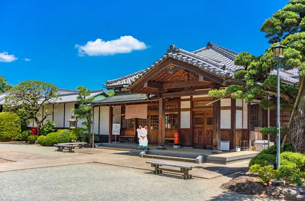 Tokyo Ιαπωνία Αύγουστος 2021 Παραδοσιακό Κτίριο Γραφείων Buddhist Στο Ναό — Φωτογραφία Αρχείου