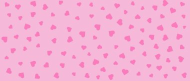 Pembe arka planda pembe kalp şekli