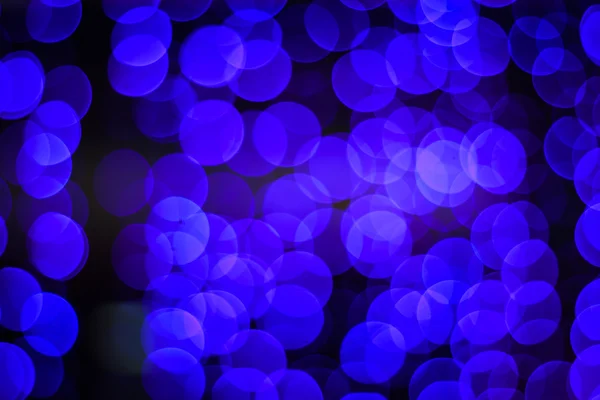 Blue Bokeh lights Beautiful Christmas background texture — Stock Photo, Image