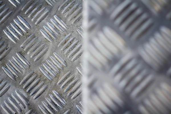 Seamless steel diamond plate texture — Stock Photo, Image