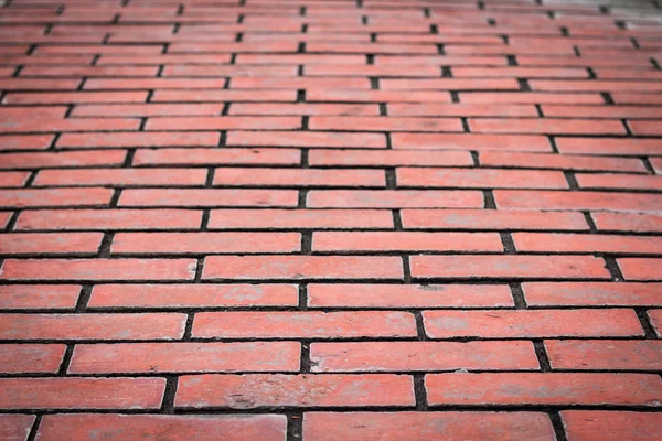 Brown marble brick wall for background texture — Stock Photo, Image