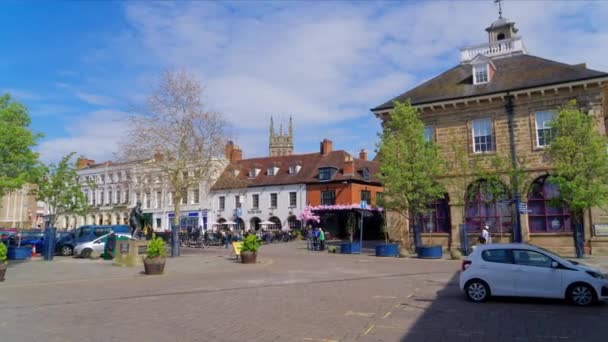 Museo Market Hall en Warwick. — Vídeo de stock