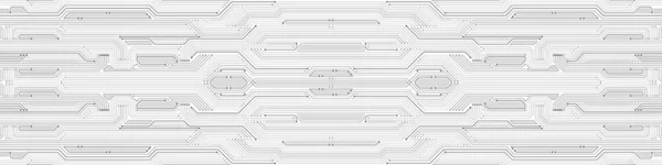 Abstract Technology Fundo Padrão Placa Circuito Microchip Linha Energia — Vetor de Stock