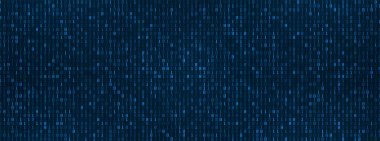 Dijital ikili kod veri arkaplanı, bilgisayar numaraları, teknolojik kavram