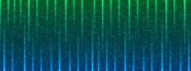 Dijital ikili kod veri arkaplanı, bilgisayar numaraları, teknolojik kavram