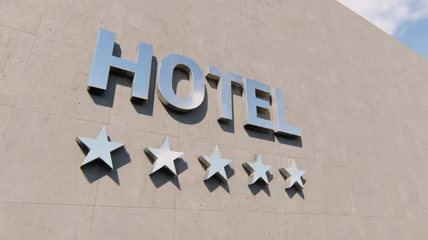 Detail Eines Fünf Sterne Hotels — Stockfoto