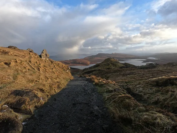 Camino Anciano Storr Isla Skye Escocia —  Fotos de Stock