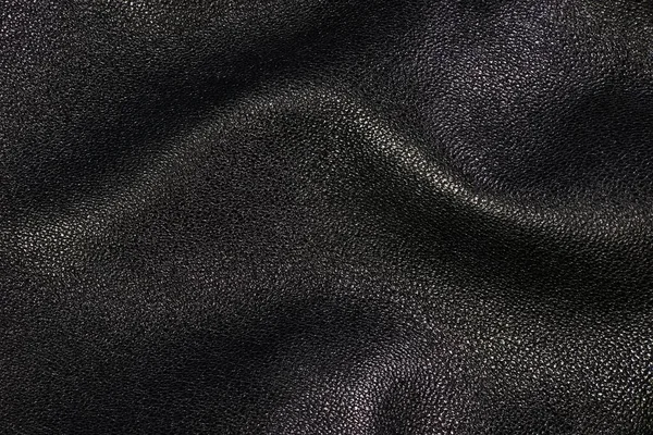 Texture Leather Color Black Natural Unique Abstract Drawing Can Successfully — Stock Photo, Image