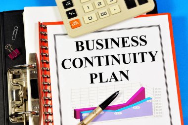 İş devamlılık planı. Kayıt bürosundaki metin etiketi ve iş planlamasının etkinliğini gösteren çizelge. Gelecekteki hedeflere ulaşma stratejisi.
