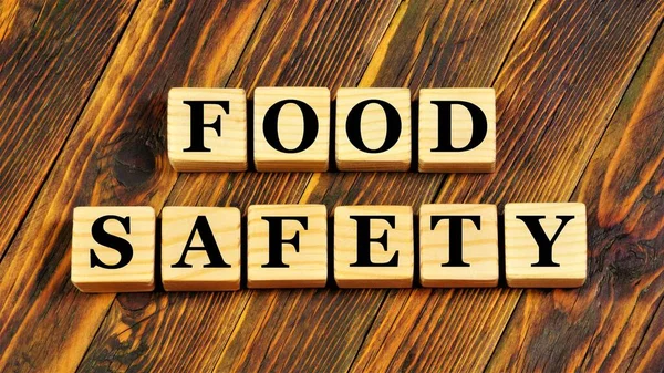 Bezpieczeństwo Żywności Etykieta Ostrzeżeniem Zgodność Wymogami Dotyczącymi Warunków Przetwarzania Przechowywania — Zdjęcie stockowe