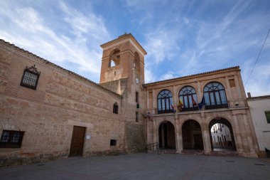 Villanueva de la Jara Belediye Binası Cuenca, Castilla-La Mancha, İspanya Plaza Belediye Başkanı