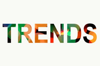 Moda afişi. Yaratıcı fikirler. Son eğilim. Bokeh ışıkları 