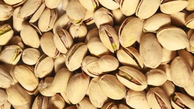 Kızarmış şam fıstığı deseni. Tuzlu atıştırmalık. sağlıklı gıda geçmişi