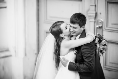 Doğa yürüyüşüne düğün