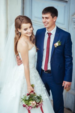 Doğa yürüyüşüne düğün