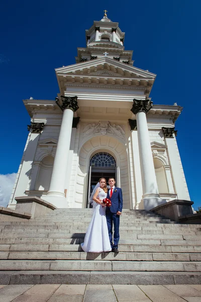 Düğün yürüyüş cathedral yakınındaki