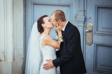 Düğün yürüyüş cathedral yakınındaki
