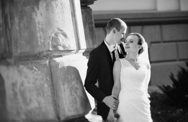 Düğün yürüyüş cathedral yakınındaki