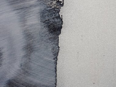 Özel bir araba tipi macunla otomatik onarım..