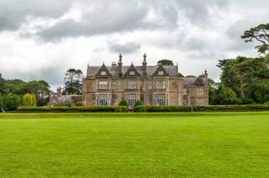 Killarney, Ireland- Jul 10, 2021: Muckross House in Killarney.