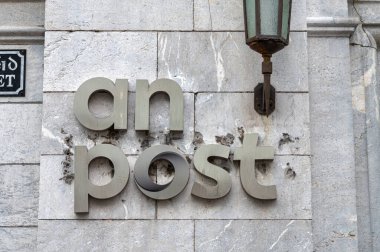 Mantar, Ireland- 14 Temmuz 2021: Cork City 'de Bir Posta Yazısı