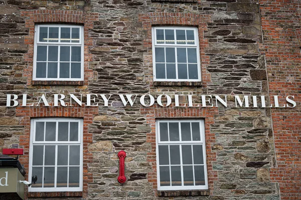 Blarney Ireland July 2021 Sign Blarney Woollen Mills County Cork — Stock Photo, Image