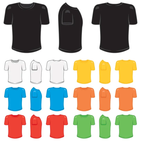 T-shirt masculino —  Vetores de Stock
