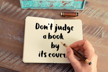 Alıntı Inspirational kavram resmi olarak el yazısı