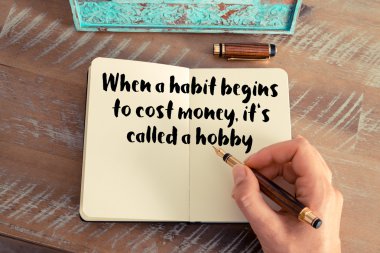 Alıntı Inspirational kavram resmi olarak el yazısı