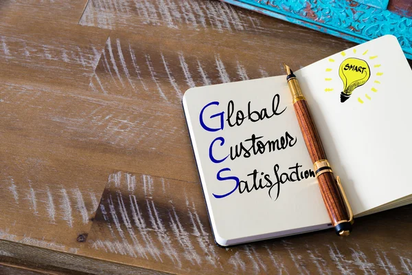 Acronyme d'entreprise GCS Global Customer Satisfaction — Photo