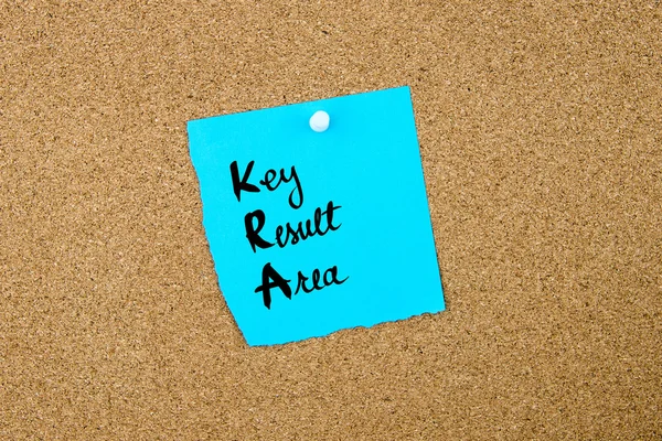 Business Acronym KRA as Key Result Area — Stock Photo, Image