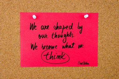 Kırmızı kağıt nota yazılan teklif 