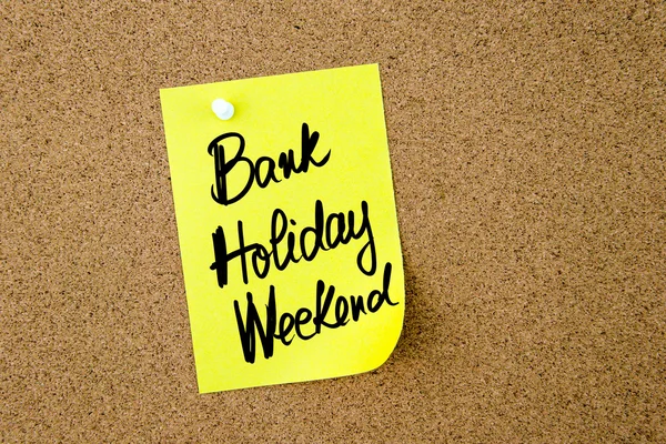 Acrónimo de negocio BHW Bank Holiday Weekend — Foto de Stock