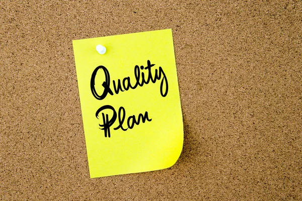Business Acronym QP plan jakości — Zdjęcie stockowe