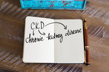 Kronik böbrek hastalığı gibi tıbbi kısaltma Ckd