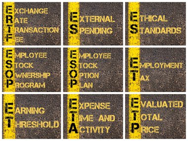 Fotoğraf kolaj iş kısaltmalar