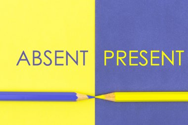 Mevcut kontrast kavramı karşı yok