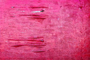 kırmızı ahşap soyulması boya ile yıpranmış