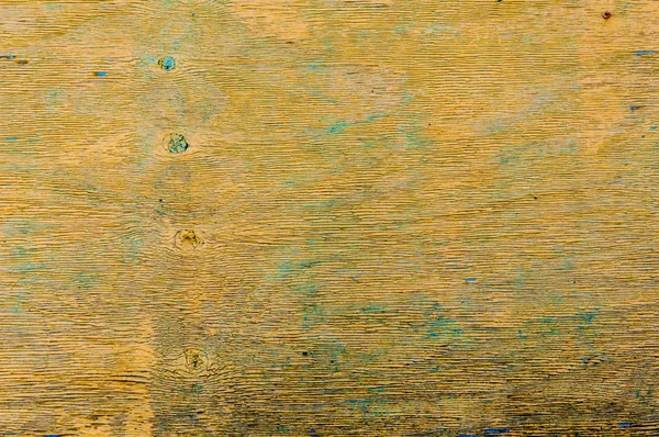 Viharvert sárga fából a peeling festék — Stock Fotó