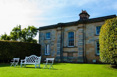 Garden'da Castle Howard, North Yorkshire, İngiltere